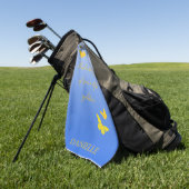 Serviette De Golf Golden Years (Vert)