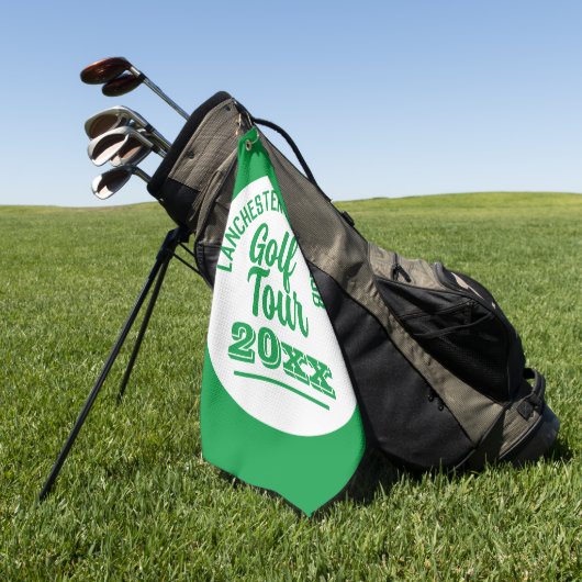 Serviette De Golf Golf (Vert)