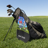 Serviette De Golf Golf 4 juillet Jour de l'Indépendance (Vert)