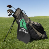 Serviette De Golf Golf à la retraite officielle (Vert)