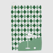 Serviette De Golf Golf Argyle (Devant)
