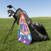 Serviette De Golf Golf avec fierté : Arc-en-ciel (Vert)