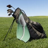 Serviette De Golf Golf Ball on The Golf Towel (Vert)