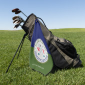 Serviette De Golf Golf Blue Green (Vert)