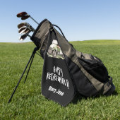 Serviette De Golf Golf Bonne retraite pour golfeur (Vert)