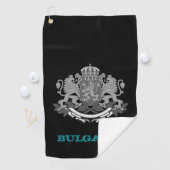 Serviette De Golf Golf Bulgarie & blason bulgare / drapeau (En situation)