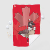 Serviette De Golf Golf Canada (En situation)