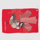Serviette De Golf Golf Canada (Horizontal)