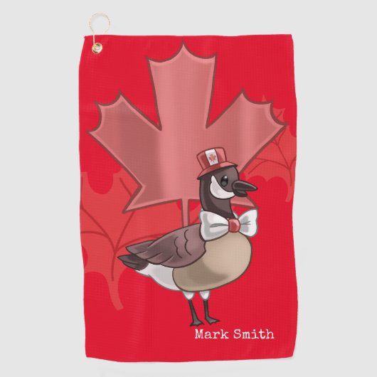 Serviette De Golf Golf Canada (Devant)