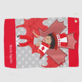 Serviette De Golf Golf Canada (Horizontal)
