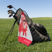 Serviette De Golf Golf Canada (Vert)