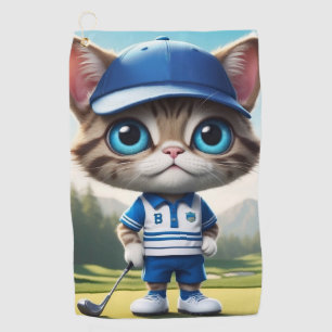 Serviette De Golf Golf Cat
