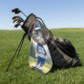 Serviette De Golf Golf Cat (Vert)