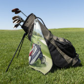 Serviette De Golf Golf Club Sport (Vert)