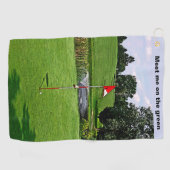 Serviette De Golf Golf de Gimme (Horizontal)