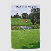 Serviette De Golf Golf de Gimme (Devant)