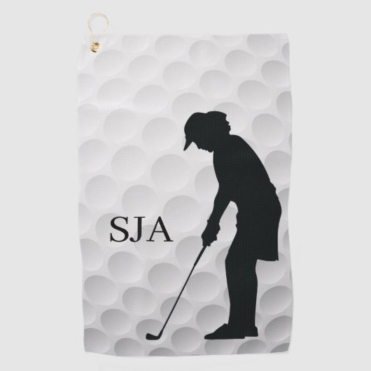 Serviette De Golf Golf Design Golf Towel (Devant)