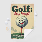 Serviette De Golf Golf : Easy Peasy ? (En situation)