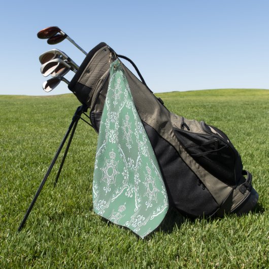 Serviette De Golf Golf Elite (Vert)