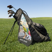 Serviette De Golf Golf Floride à thème (Vert)