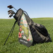 Serviette De Golf Golf Floride à thème (Vert)