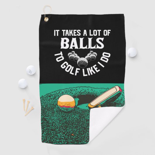Serviette De Golf Golf Funny Golf dire Pour Golfer (En situation)
