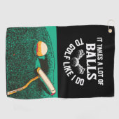 Serviette De Golf Golf Funny Golf dire Pour Golfer (Horizontal)