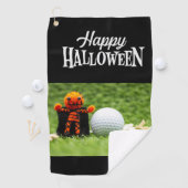 Serviette De Golf Golf Halloween Éffrayant Effraction pour golfeur (En situation)