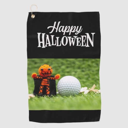 Serviette De Golf Golf Halloween Éffrayant Effraction pour golfeur (Devant)