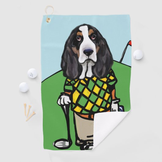SERVIETTE DE GOLF GOLF HOW (En situation)
