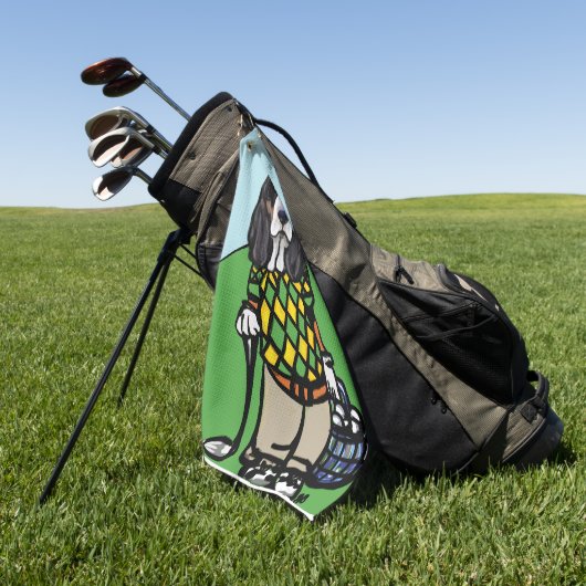 SERVIETTE DE GOLF GOLF HOW (Vert)