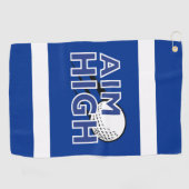 Serviette De Golf Golf Infusion "AIM HIGH" Golf Towne (Horizontal)