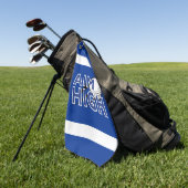 Serviette De Golf Golf Infusion "AIM HIGH" Golf Towne (Vert)