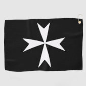 Serviette De Golf Golf Malte Drapeau & Maltese Cross sports / St. Jo (Horizontal)