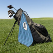 Serviette de golf « Golf, Manger, Dormir, Répéter (Vert)