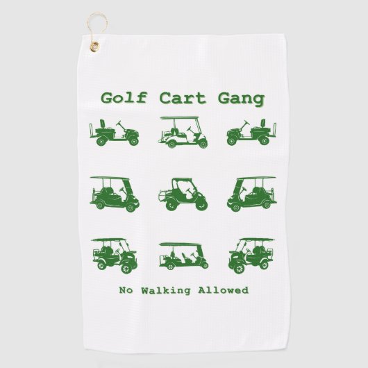 Serviette De Golf Golf Panier Gang Funny Golf Lover Cadeau (Devant)