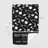 Serviette De Golf Golf Papa Par Parc (En situation)