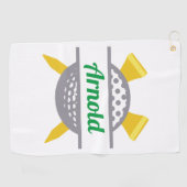 Serviette De Golf Golf personnalisé (Horizontal)