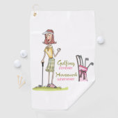 Serviette De Golf Golf pour toujours (En situation)