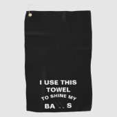 Serviette De Golf Golf Serviette avec Clip Golfer Golf Monogramme mo (Devant)