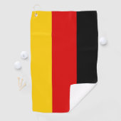 Serviette De Golf Golf Serviette avec drapeau d'Allemagne (En situation)