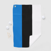 Serviette De Golf Golf Serviette avec drapeau d'Estonie (En situation)