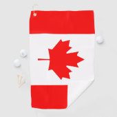 Serviette De Golf Golf Serviette avec drapeau du Canada (En situation)