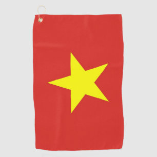 Serviette De Golf Golf Serviette avec drapeau du Vietnam