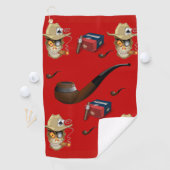 Serviette De Golf Golf Serviette Cigar (En situation)