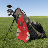 Serviette De Golf Golf Serviette Cigar (Vert)