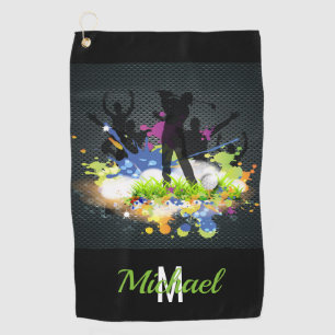 Serviette De Golf Golf Swing Supporters Custom Modern Golfer