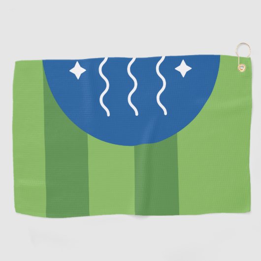 Serviette De Golf Golf Towel (Horizontal)
