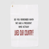 Serviette De Golf Golf Towel (Devant)