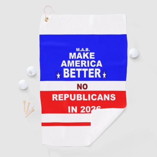 Serviette De Golf Golf Towel (En situation)